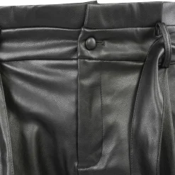 DEELUXE 74 Pantalon rosaline effet cuir Femme NOIR Online