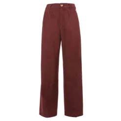 DEELUXE 74 Pantalon sistalarge Femme BORDEAUX Sale