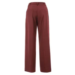 DEELUXE 74 Pantalon sistalarge Femme BORDEAUX Sale