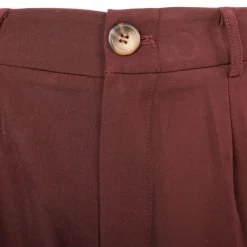 DEELUXE 74 Pantalon sistalarge Femme BORDEAUX Sale
