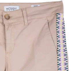 HAPPY Pantalon slim fantaisies Femme BEIGE Best