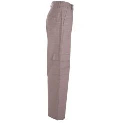 ONLY Pantalon style cargo à carreaux Femme MARRON Outlet