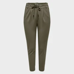 ONLY Pantalon Tadia fluide carotte avec élastique Femme KAKI Hot