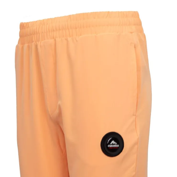 HELVETICA Pantalon Taken poche zippée noire Homme ORANGE CLAIR Hot