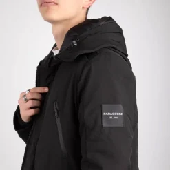 PARAGOOSE Parka à capuche Baryo Homme NOIR