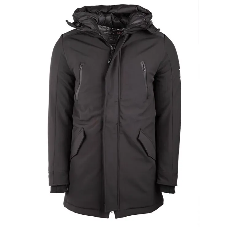 PARAGOOSE Parka à capuche Baryo Homme NOIR