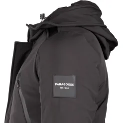 PARAGOOSE Parka à capuche Baryo Homme NOIR