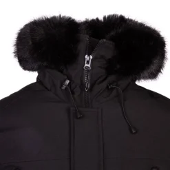 PARAGOOSE Parka avec capuche fourrée e curling zippée Homme NOIR Discount