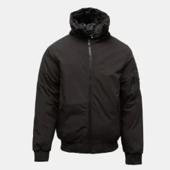 PARAGOOSE Parka bomber marlon avec capuche Homme NOIR Clearance