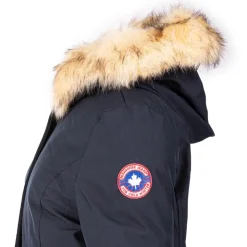 PARAGOOSE Parka nina fausse fourure Femme BLEU FONCE Hot