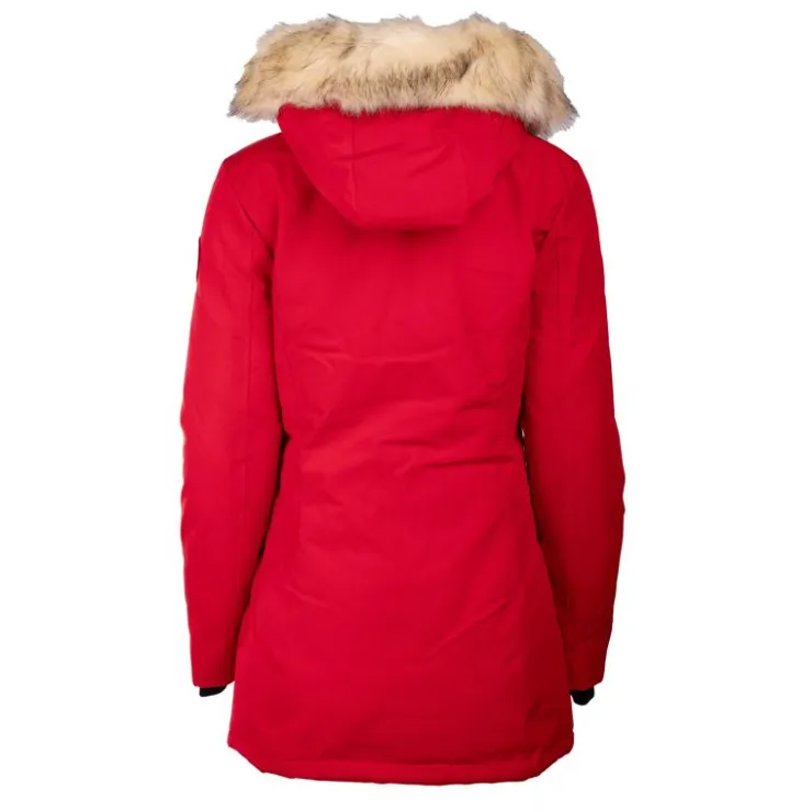 PARAGOOSE Parka nina fausse fourure Femme ROUGE Best