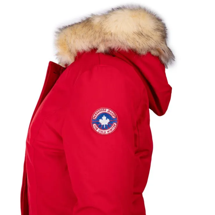 PARAGOOSE Parka nina fausse fourure Femme ROUGE Best