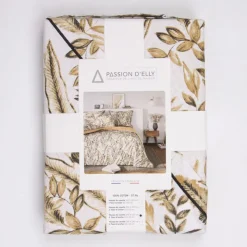 PASSION D ELLY Parure de lit bay 220x240 Mixte BLANC ECRU Clearance