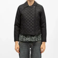 DEELUXE 74 Perfecto matelassé zippé Femme NOIR Discount