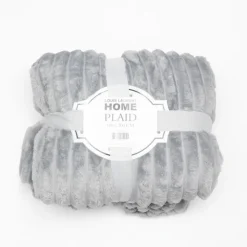 LOUIS LAURENT Plaid Mixte GRIS Best