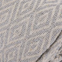 SPRING SUMMER Plaid 240x260cm Mixte Noir GRIS New