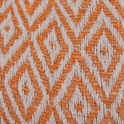 SPRING SUMMER Plaid 240x260cm Mixte Noir ORANGE Clearance
