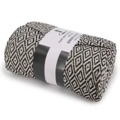 SPRING SUMMER Plaid 240x260cm Mixte NOIR Best