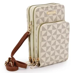 TORRENTE Pochette portable assorti Femme BLANC ECRU Discount