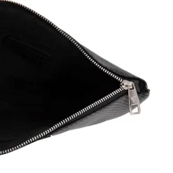 BILL TORNADE Pochette texturée poignet carbone 30x20x2cm Homme NOIR Hot