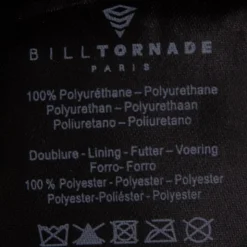 BILL TORNADE Pochette texturée poignet carbone 30x20x2cm Homme NOIR Hot