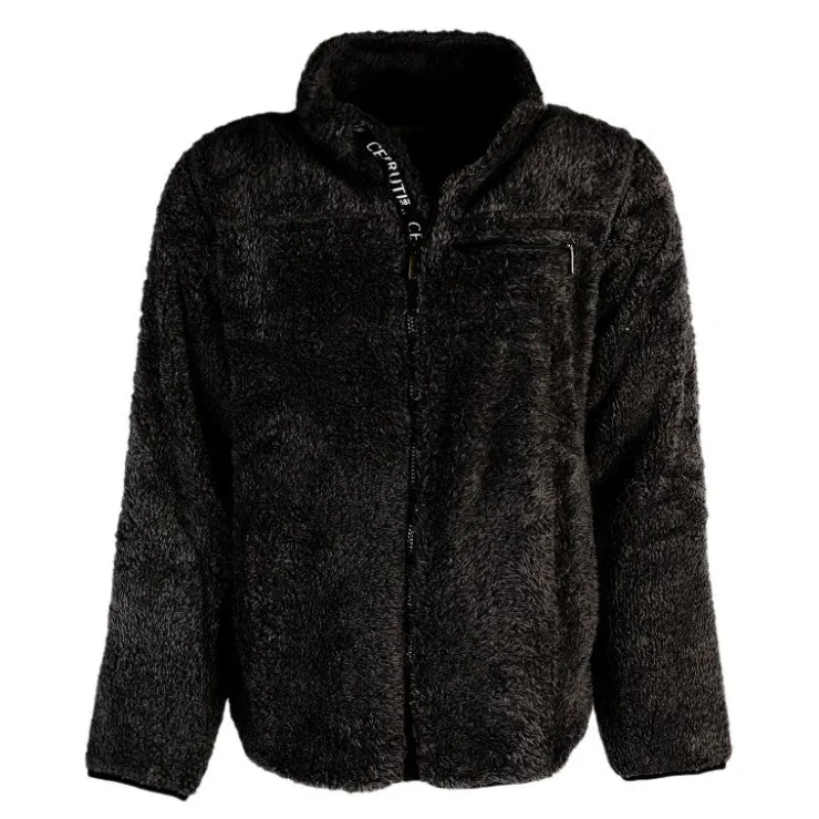 CERRUTI Polaire Zippée Bardoncchia Homme NOIR Discount