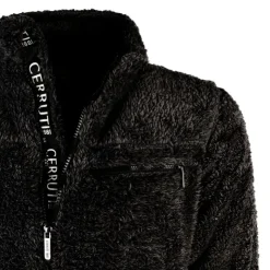 CERRUTI Polaire Zippée Bardoncchia Homme NOIR Discount