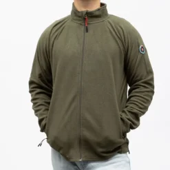PANAME BROTHERS Polaire zippee black paul Homme KAKI