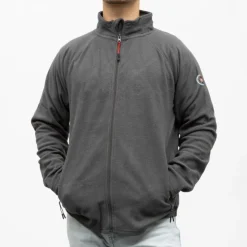 PANAME BROTHERS Polaire zippee black paul Homme GRIS FONCE