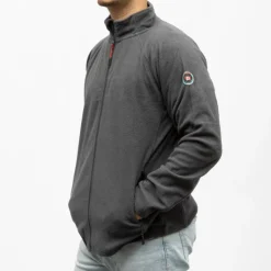 PANAME BROTHERS Polaire zippee black paul Homme GRIS FONCE