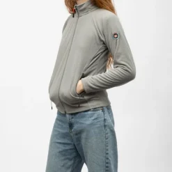 PANAME BROTHERS Polaire zippee taupe paula Femme GRIS Hot