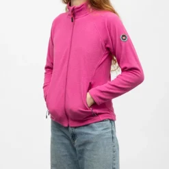 PANAME BROTHERS Polaire zippee taupe paula Femme ROSE Clearance