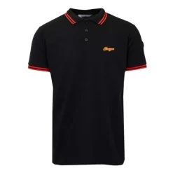 CHEVIGNON Polo Albus coton avec liserés colorés Homme NOIR Discount