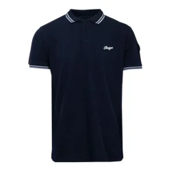CHEVIGNON Polo Albus coton avec liserés colorés Homme BLEU FONCE Clearance