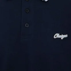 CHEVIGNON Polo Albus coton avec liserés colorés Homme BLEU FONCE Clearance