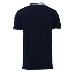 CHEVIGNON Polo Albus coton avec liserés colorés Homme BLEU FONCE Clearance