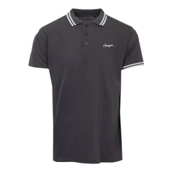CHEVIGNON Polo Albus coton avec liserés colorés Homme GRIS FONCE Clearance