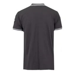 CHEVIGNON Polo Albus coton avec liserés colorés Homme GRIS FONCE Clearance