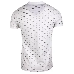 BLAGGIO Polo avec poche à motif palesto Homme BLANC Sale