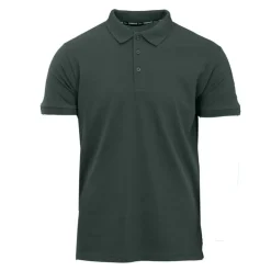 TORRENTE Polo basique uni coton Homme VERT Best
