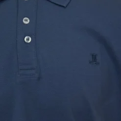 TORRENTE Polo classique uni en coton homme Homme BLEU FONCE New