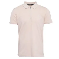 TORRENTE Polo classique zippé manches courtes Homme ROSE CLAIR Outlet