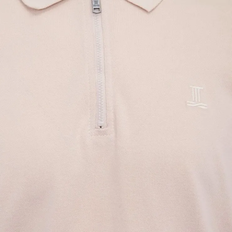TORRENTE Polo classique zippé manches courtes Homme ROSE CLAIR Outlet
