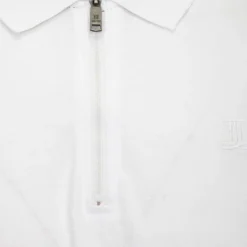 TORRENTE Polo classique zippé manches courtes Homme BLANC Sale