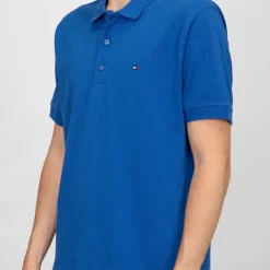 TOMMY HILFIGER Polo coton basique regular avec logo brodé Homme BLEU ROI Best
