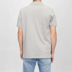 TOMMY HILFIGER Polo coton basique regular avec logo brodé Homme GRIS CLAIR Clearance