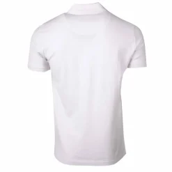 CERRUTI Polo Eduardo uni logo brodé Homme BLANC Sale