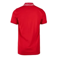 CERRUTI Polo en coton avec liseré isonzo Homme ROUGE Discount
