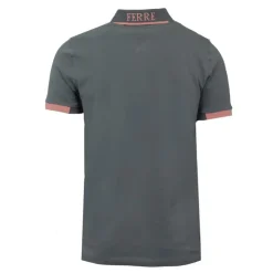 GIANFRANCO FERRE Polo Gianni à boutons coton texturé Homme VERT FONCE