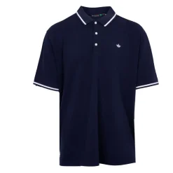 DOCKERS Polo grandes tailles coton avec liseré logo brodé Homme BLEU FONCE